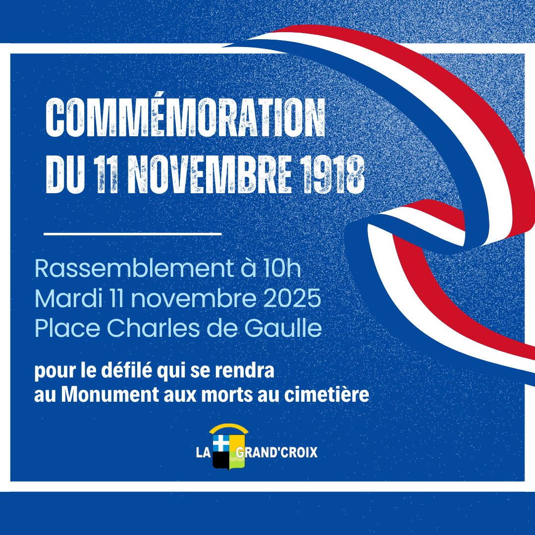 Commémoration du 11 novembre 1918