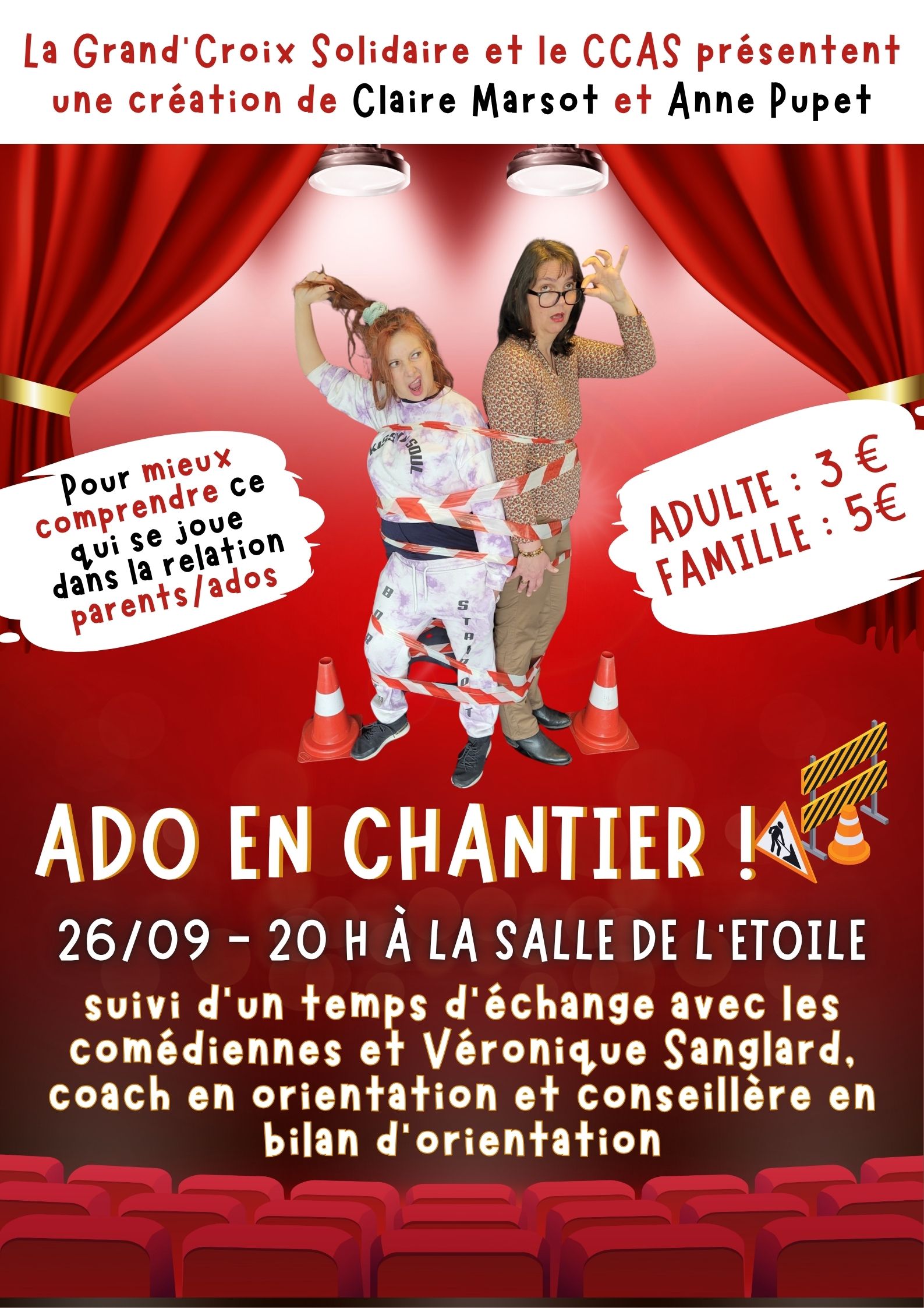 Spectacle « Ado en chantier »