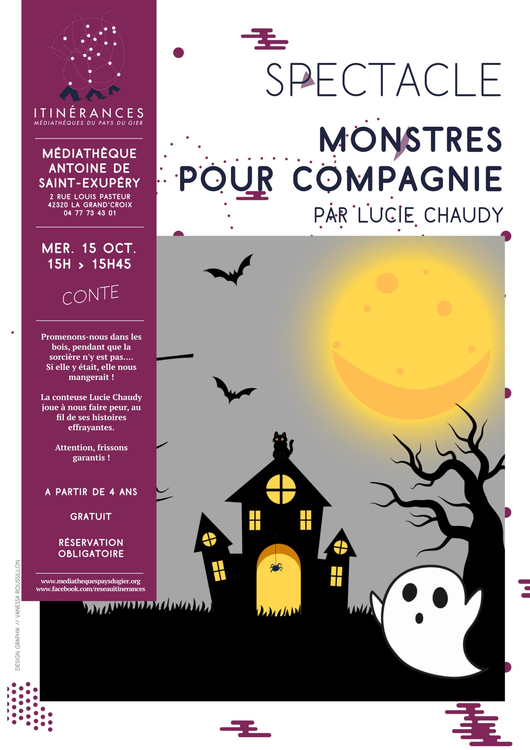 Spectacle Monstres pour compagnie