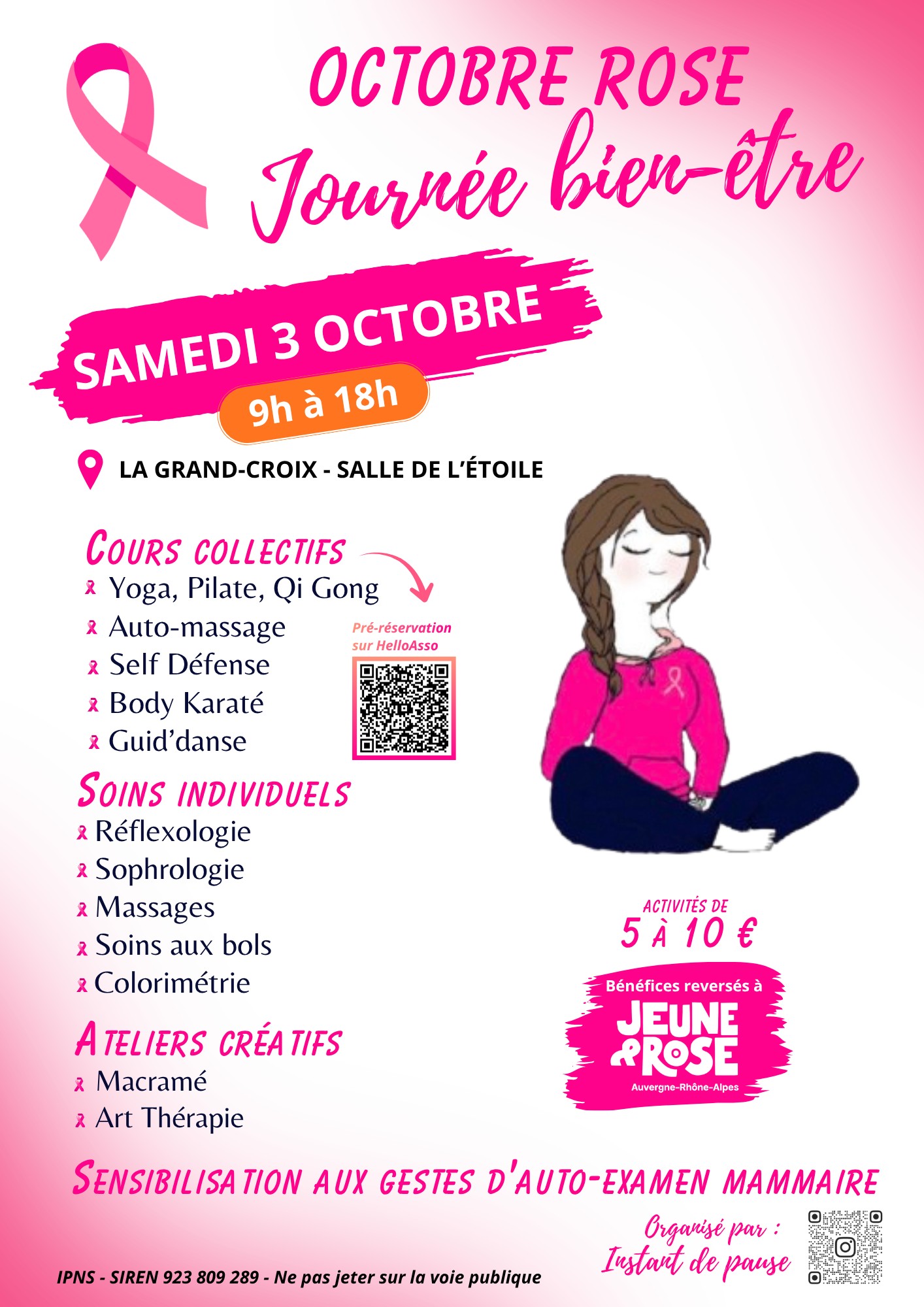 Journée bien-être – octobre rose